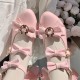 Letter From Cloud Showa Doll Low Heel Shoes(8 Colours/Full Payment Without Shipping)
